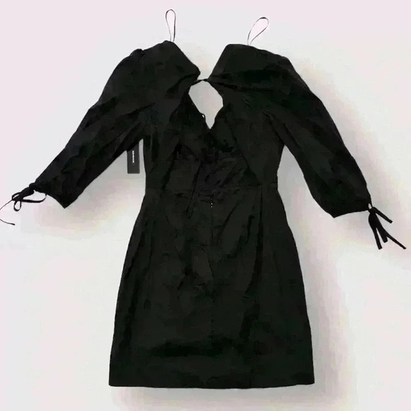 NWT Dream About Me Black Backless Mini Dress Size Small - Picture 5 of 6